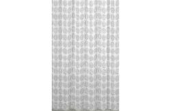 Sabichi Carrara Shower Curtain - White